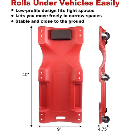 36 Inch Mechanic Rolling Garage Creeper