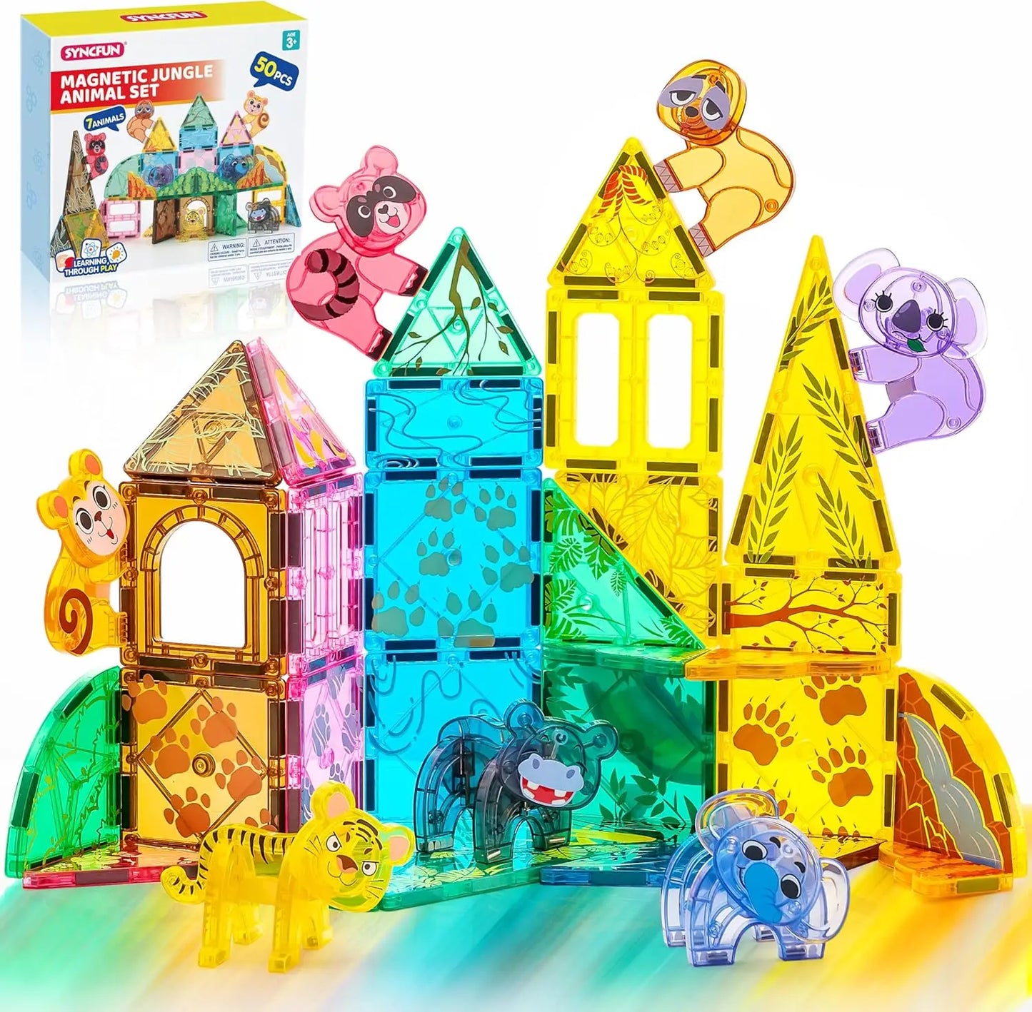 110/66/50 PCS Magnetic Building Blocks