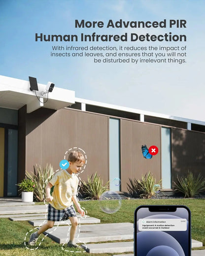 Wireless Outdoor Solar Security Camera