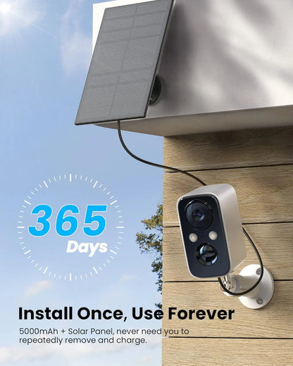 Wireless Outdoor Solar Security Camera