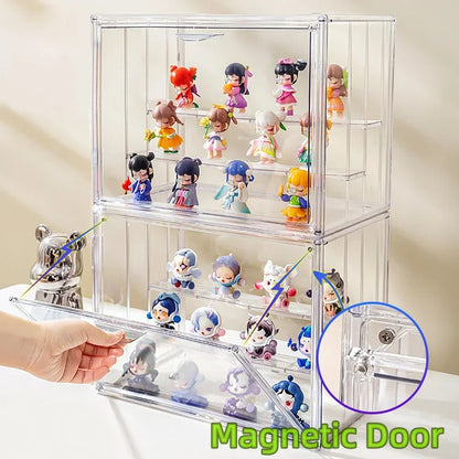 Clear Stackable Dustproof Storage Bins