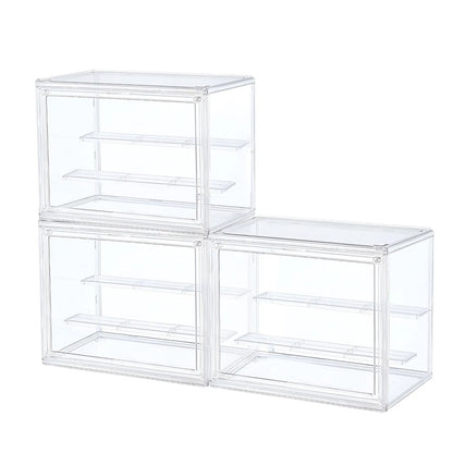 Clear Stackable Dustproof Storage Bins