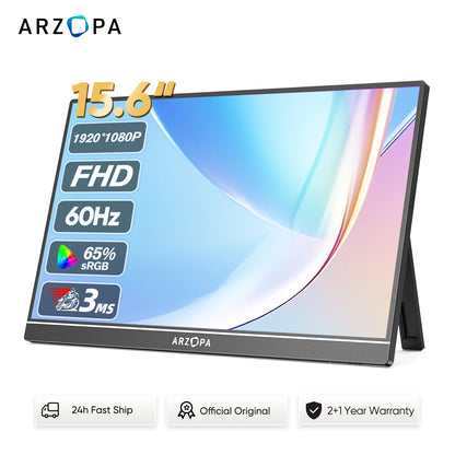 15.6 inch Portable Monitor External Second Screen
