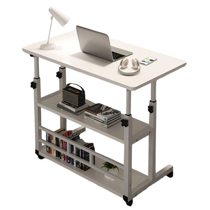 Height Adjustable Mobile Laptop Computer Desk