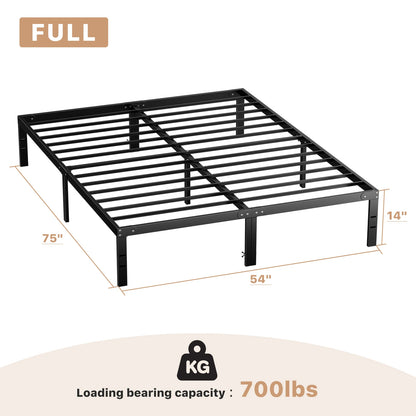 Metal Bed Frame With Storage Space