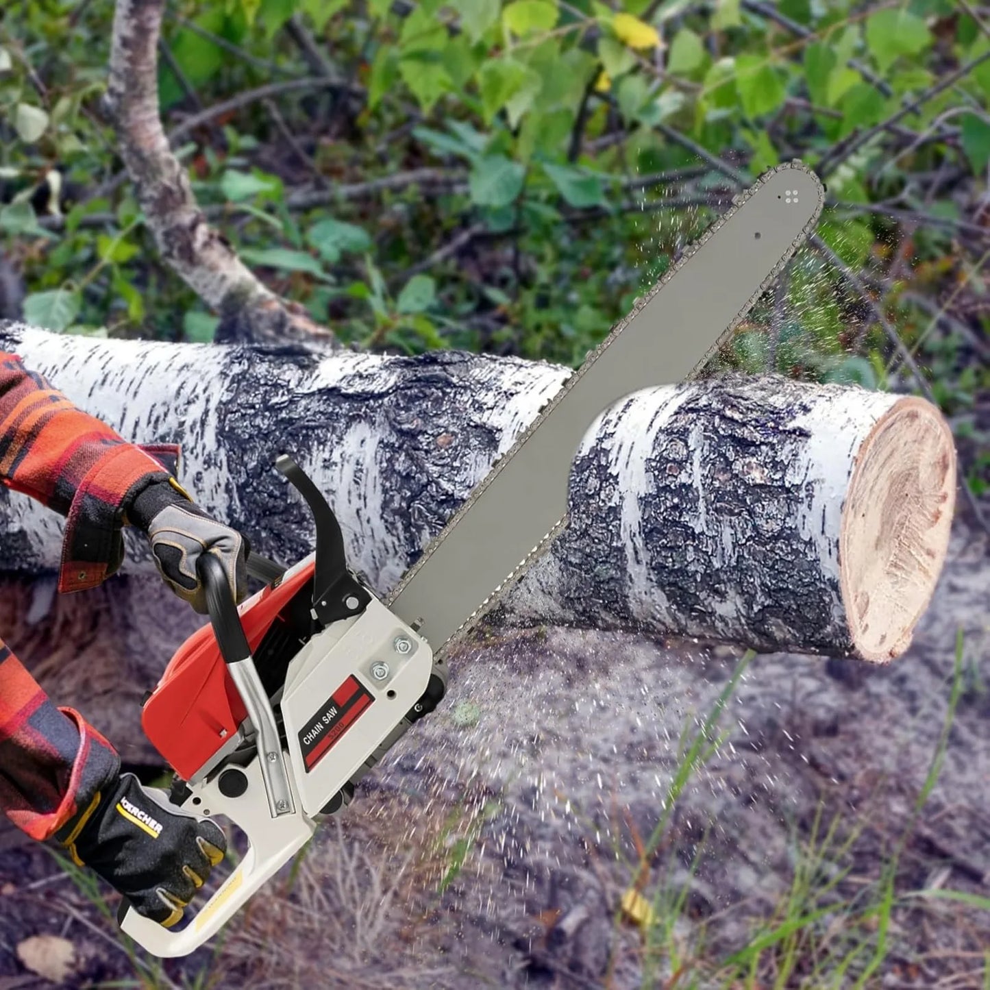 22 Inch Gas Powered Chainsaw