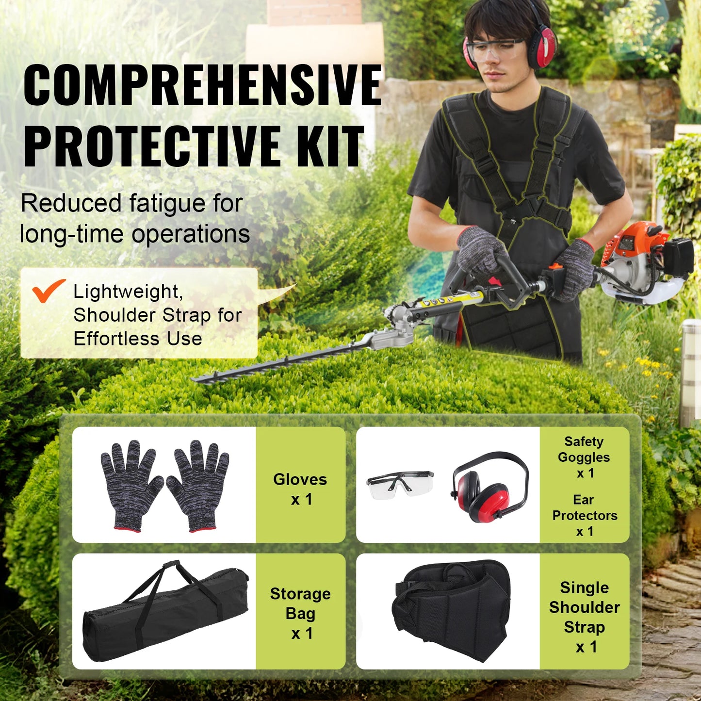 6-in-1 Multi Functional Outdoor Trimming Tools