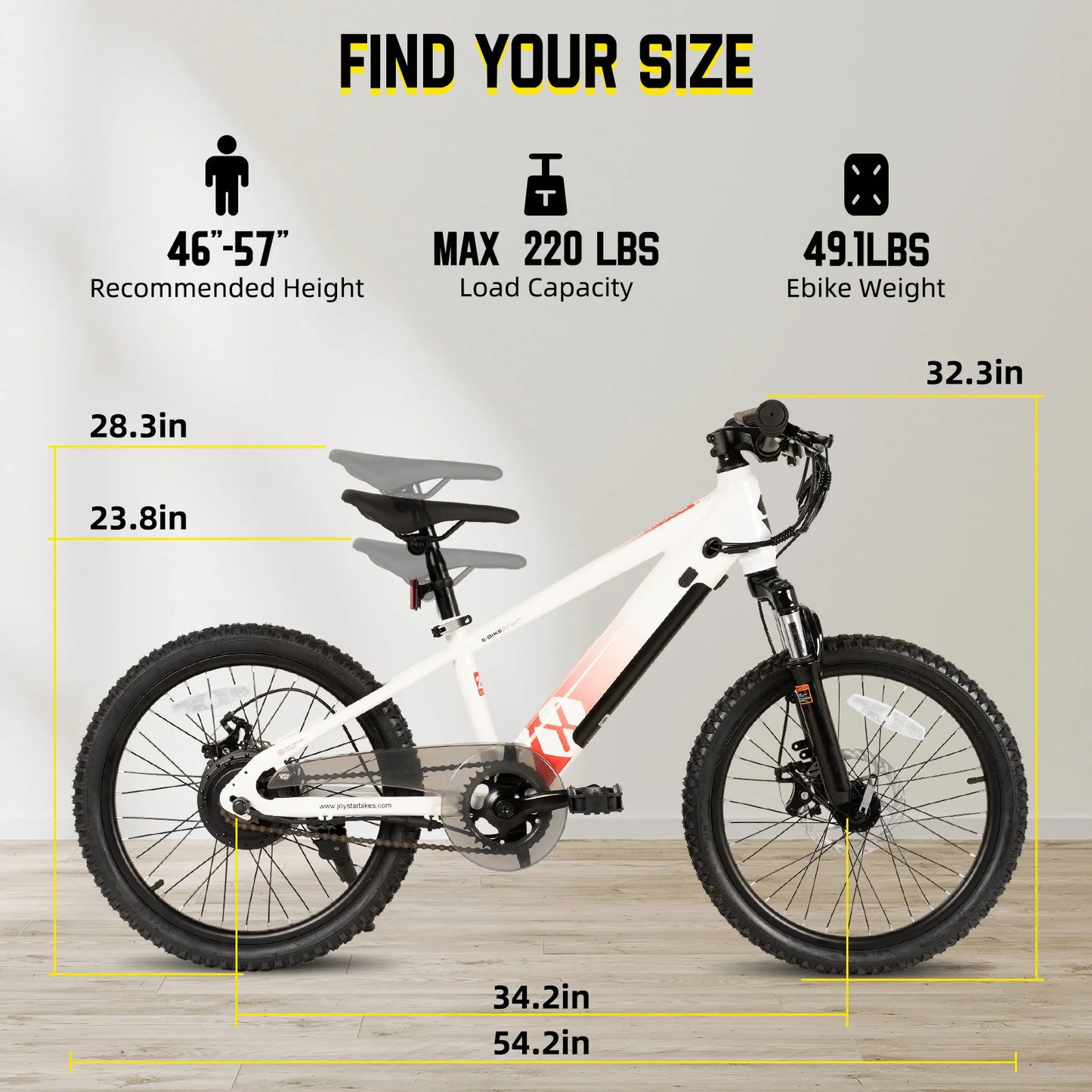 15 MPH Electric Mountain Bike