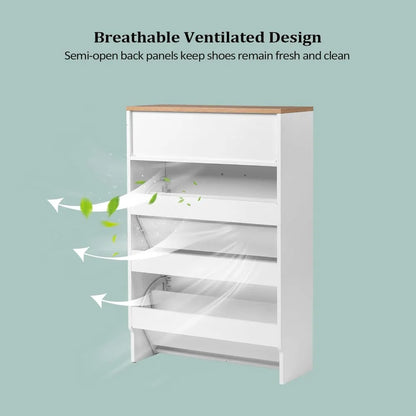 Shoe Cabinet Storage for Entryway