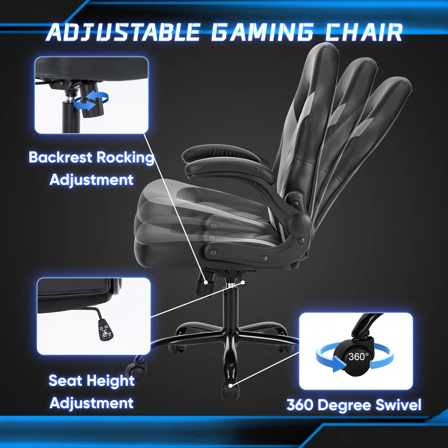 Ergonomic Office Computer Home Gaming Chair