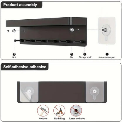 Key Holder With 6 Hooks
