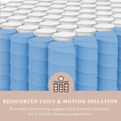 12 Inch Full/King Gel Memory Foam Mattress