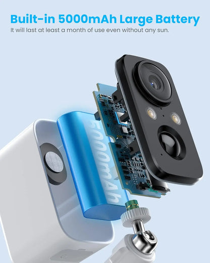 Wireless Outdoor Solar Security Camera